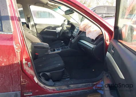 2012 Subaru Outback 2.5I Premium из США, поврежденный, VIN 4S4BRCCC5C1237048